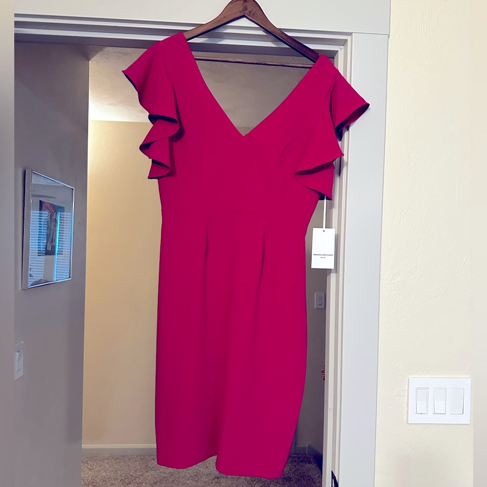 Amanda Uprichard NWT Hot Pink Dress